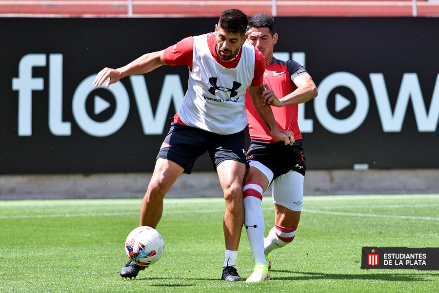 Estudiantes se entrena en UNO y Zielinski definirá el equipo que busca corta la mala racha