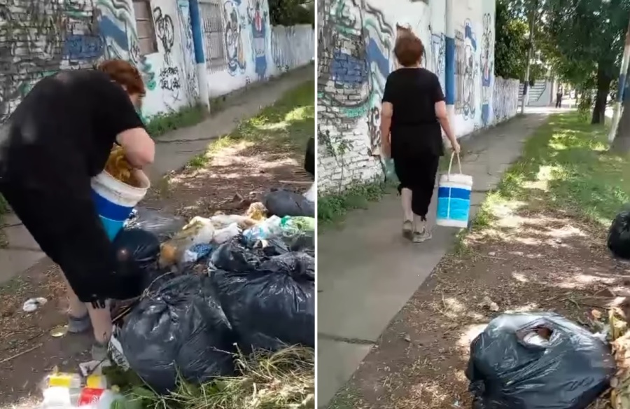 Vecinos contra vecinos en Los Hornos por la basura tirada a la calle: ”Son mugrientos que nada les importa”