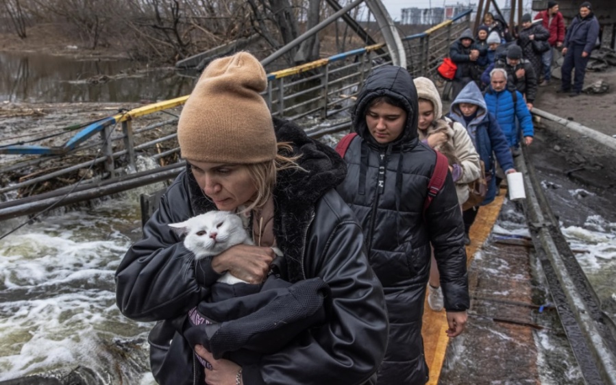 Rusia abrirá cinco corredores humanitarios en Ucrania tras el pedido de la ONU