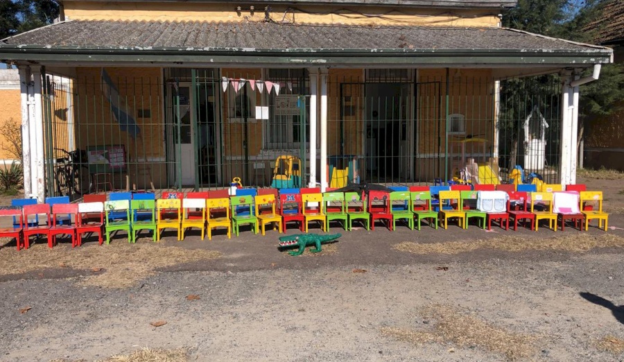 Vandalizaron un jardín de Gorina y causaron destrozos en su interior