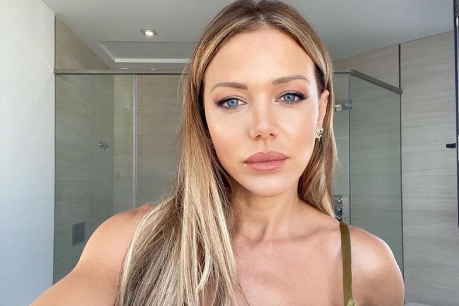 En bikini, Evangelina Anderson enloqueció a sus fans