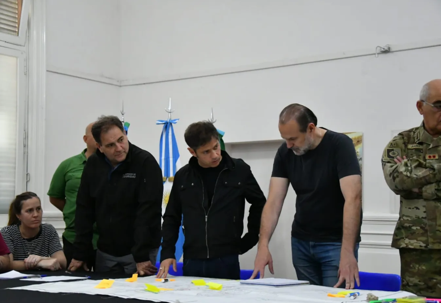 El gobierno bonaerense decretó el estado de emergencia y duelo por 72 horas tras el temporal