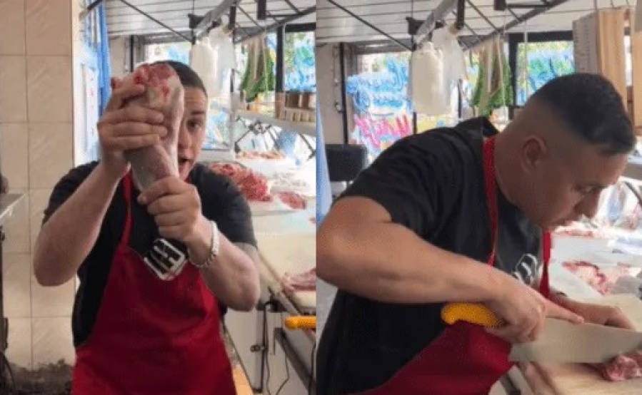 El carnicero tiktokero reveló el mejor secreto para comer carne al horno barata y sabrosa: ”Vos ya sabés...”