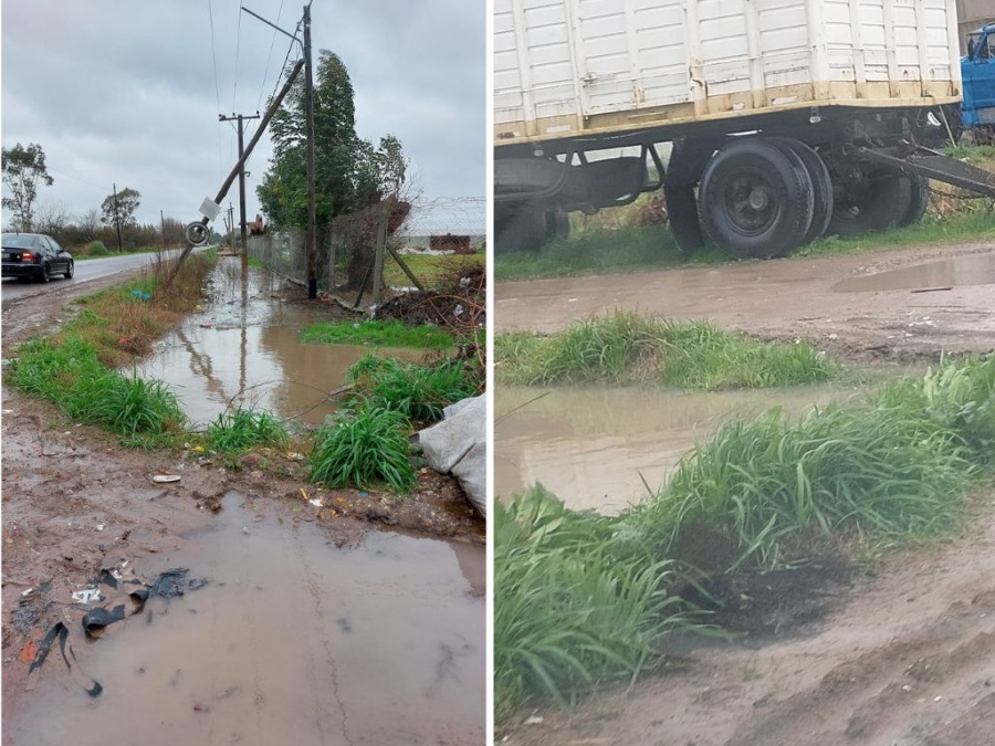 Advirtieron que las calles son propensas a inundarse en una zona de Abasto