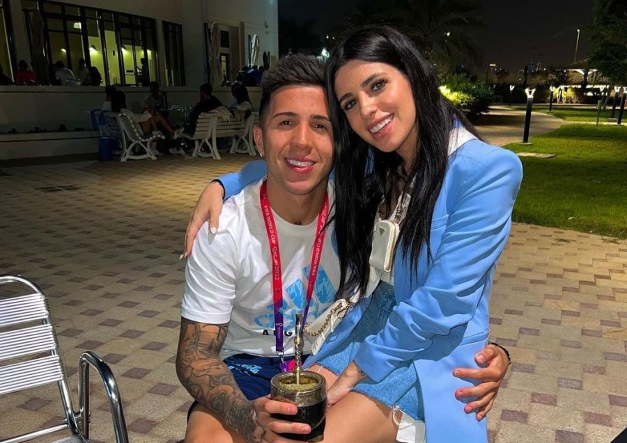 Enzo Fernández anunció que será papá nuevamente y Alex Caniggia lo festejó: ”Felicidades animal”