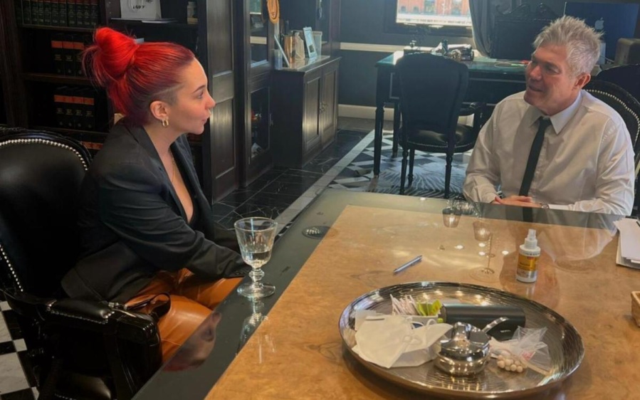 Tras realizar una denuncia por discriminación, la influencer Luciana Milessi se reunió con Fernando Burlando