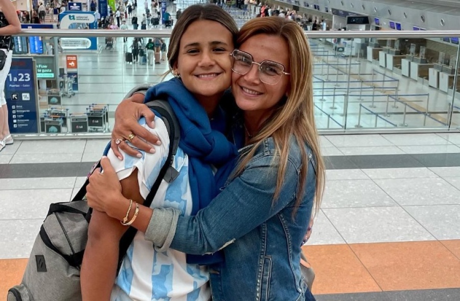 ”Mi princesa rumbo a su primer intercambio cultural”: Amalia Granata despidió con un conmovedor posteo a su hija Uma Fabbiani