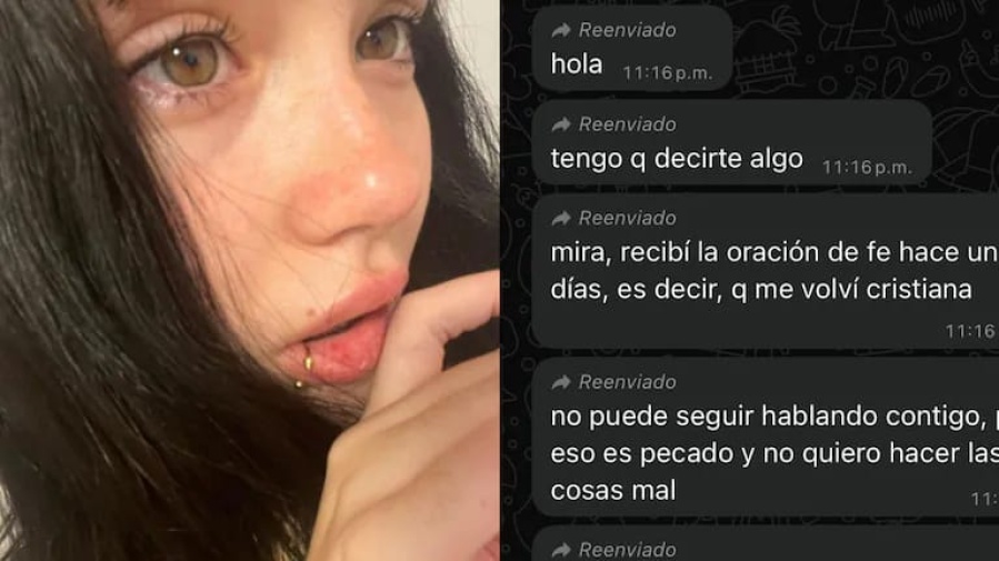 Le dejó de hablar a un chico y los motivos que le dio fueron inesperados: “Estoy estallada”