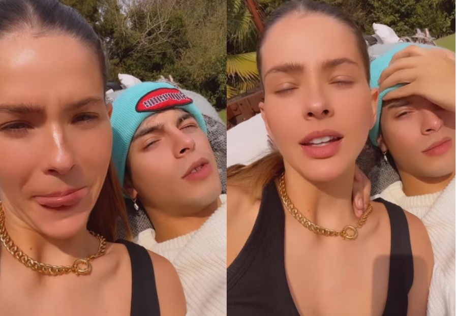 El finde de amor de la China Suárez y Rusherking