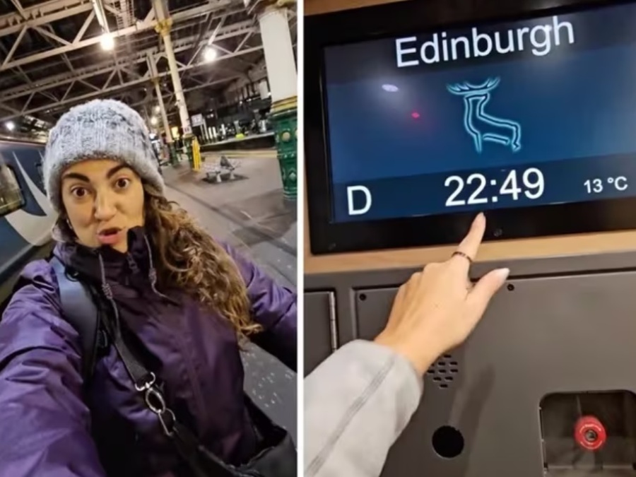 Una argentina viajó de Londres a Edimburgo y contó todos los detalles en sus redes