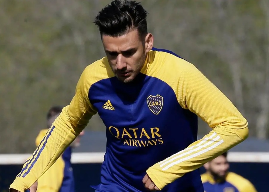 Tras el incidente en Puerto Madero, el Toto Salvio se presentó a entrenar en Boca