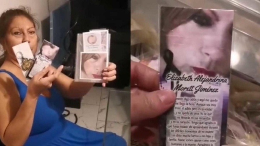Una mujer estaba preparando a escondidas souvenirs y llaveros para su funeral y su hija los descubrió