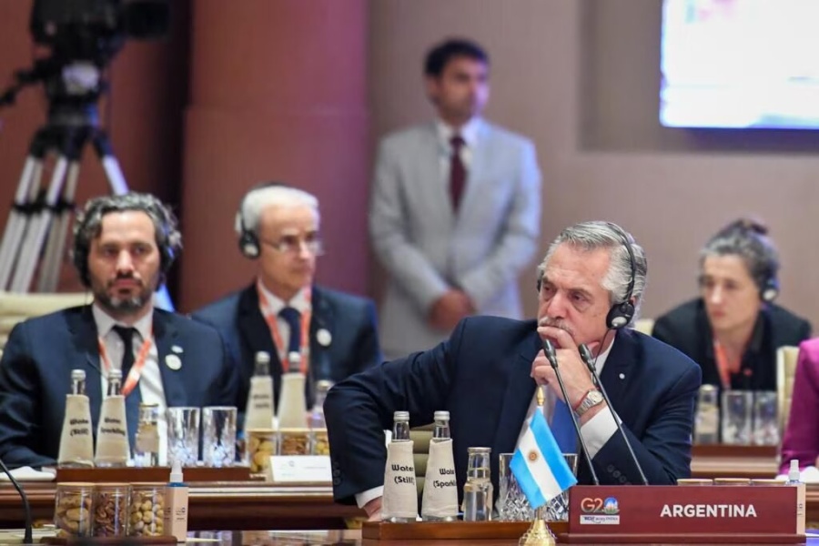 En su exposición en la cumbre del G20, Alberto Fernández propuso incorporar a la Celac y apuntó contra el FMI