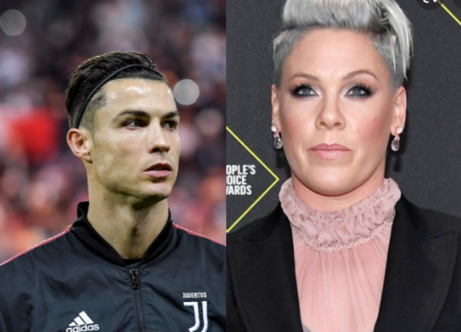 Pink quiere que Cristiano Ronaldo le envíe camisetas firmadas