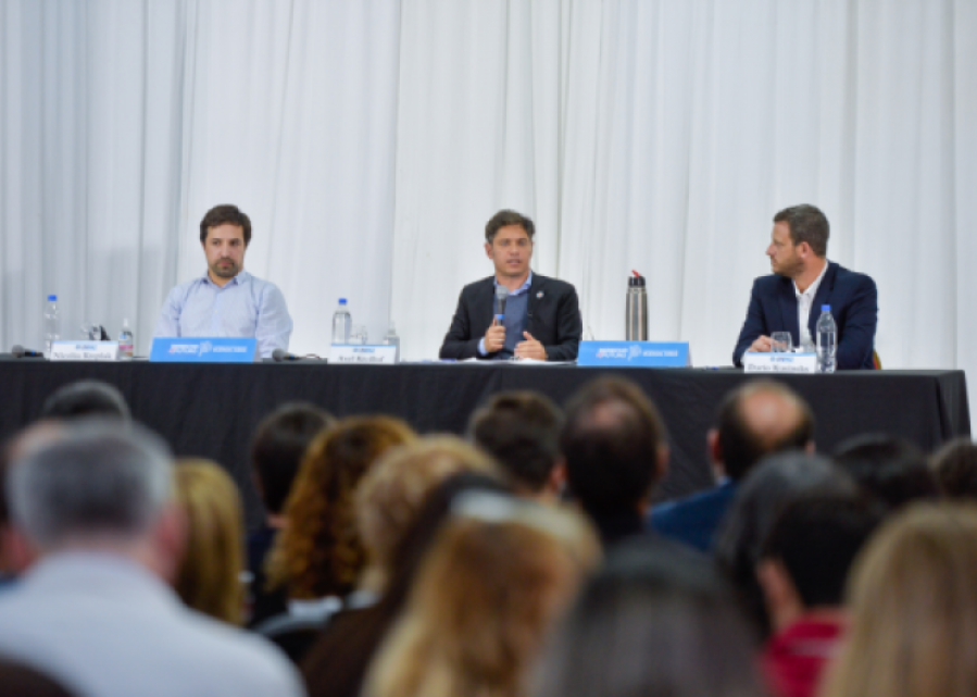 Kicillof junto a Kreplak estuvieron a la cabeza de una Jornada por el Derecho a la Salud en la UNPAZ