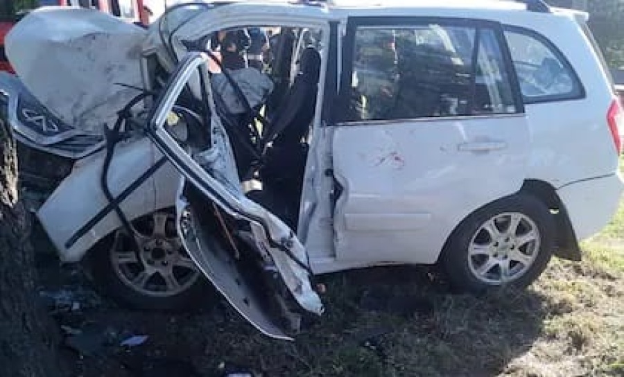 Violento choque en Autopista Dellepiane y General Paz terminó con 5 heridos