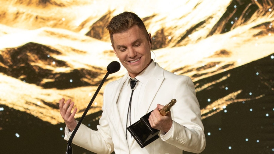 Santiago del Moro se llevó el Martín Fierro de Oro: ”hoy estoy cumpliendo un sueño”