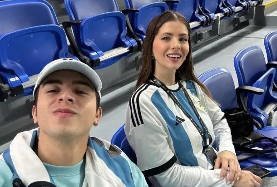 Rusherking y la China volvieron a encontrarse en Buenos Aires: ”Te amo tanto”