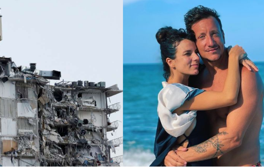 Gimena Accardi y Nicolás Vázquez se salvaron de milagro del derrumbe del edificio en Miami