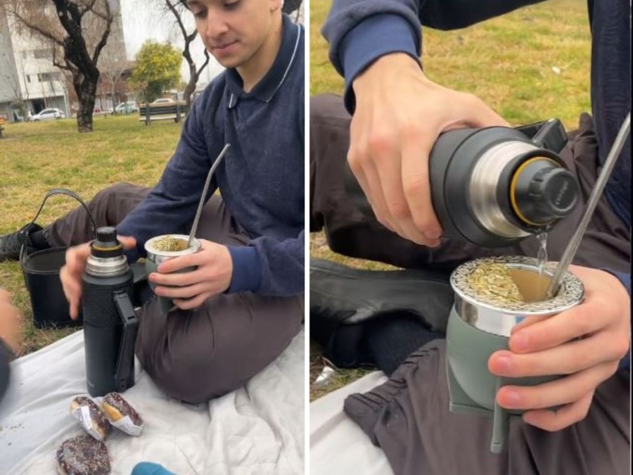 ”Era más grande, no más larga”: La insólita bombilla de mate que fue furor en Tik Tok