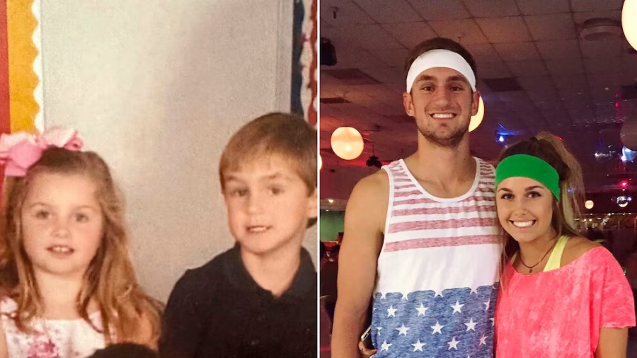 Se casaron y años después descubrieron que fueron compañeros de jardín