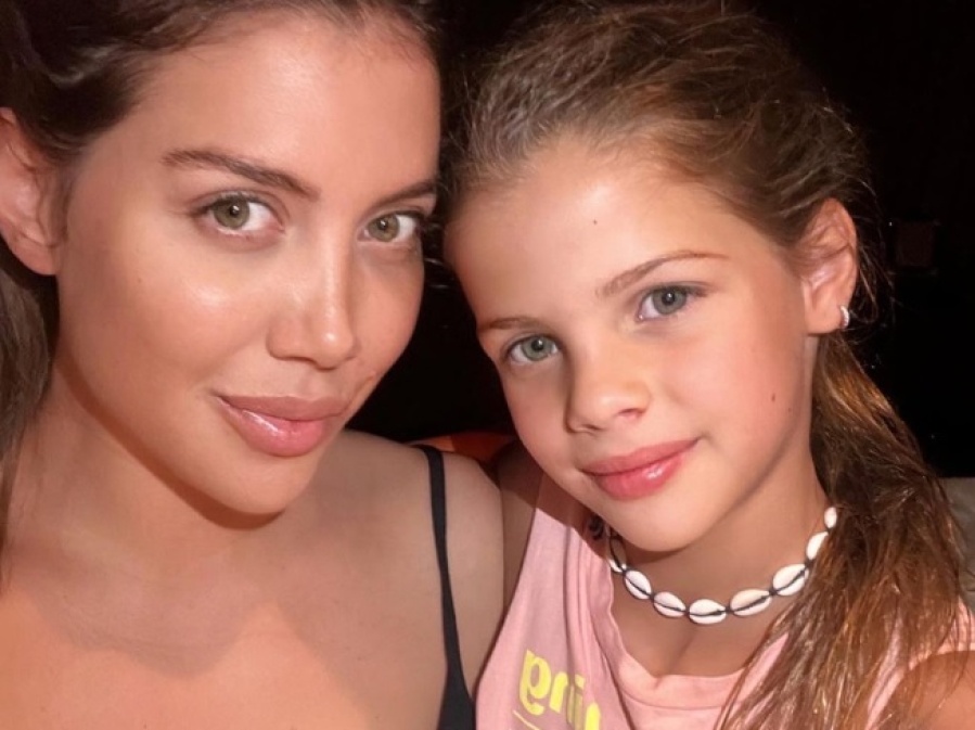 Cumplió 8 años Francesca y Wanda Nara le dedicó un emotivo posteo en sus redes sociales