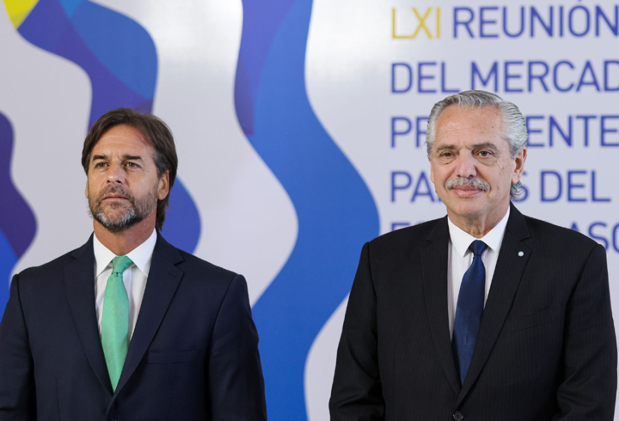 Alberto Fernández y Lacalle Pou mantendrán una reunión para 'plasmar múltiples acuerdos'