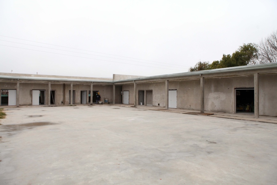 Así avanza el nuevo Centro de Integración Comunitario de El Rincón que tendrá un playón polideportivo