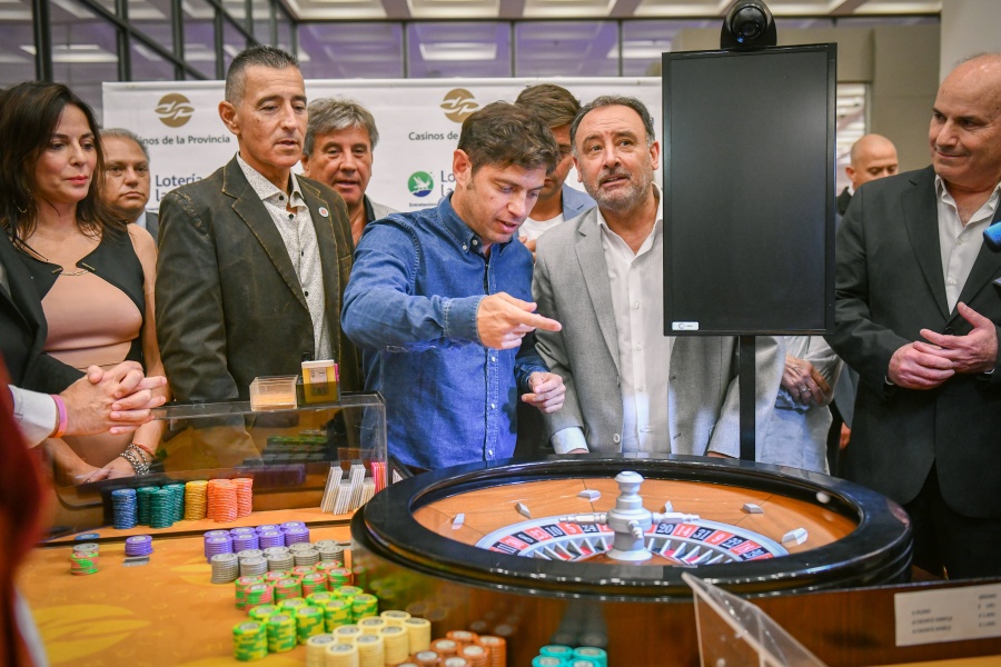 Kicillof le dio comienzo a la temporada en el Casino de Mar del Plata y aseguró que ”va a ser una temporada imponente”