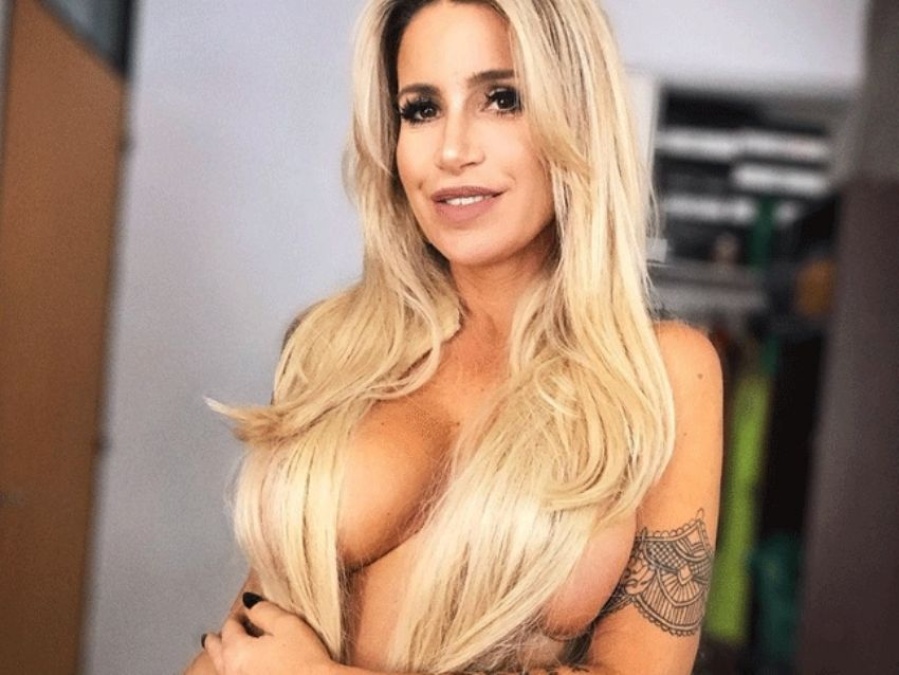 La foto ratonera de Flor Peña: ”Mirá cómo te como”