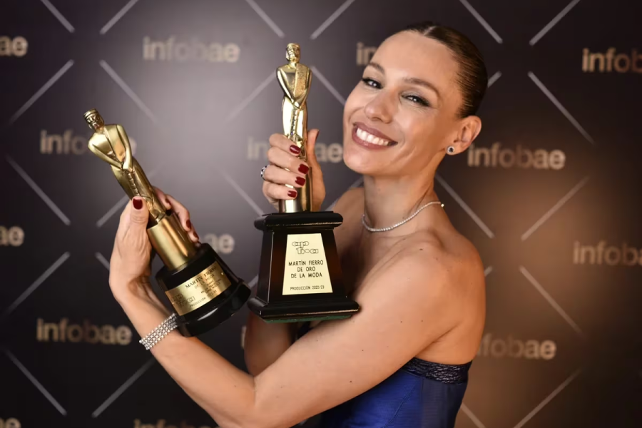Pampita ganó el Martín Fierro de Oro de la Moda en su segunda edición: todos los premiados