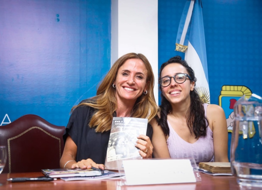 Tolosa Paz participó de la presentación de ”Eva y las mujeres”: ”Es un libro imprescindible”