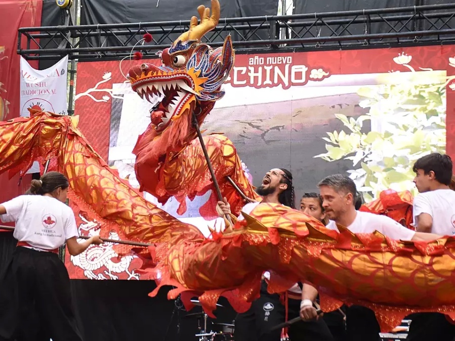 25 espectáculos, artes marciales y gastronomía: así fue la celebración del año nuevo chino en La Plata