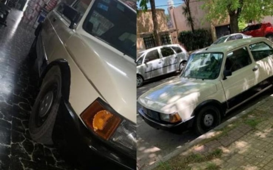 Insólito: robaron un 147 en la puerta de un colegio platense, era de un estudiante