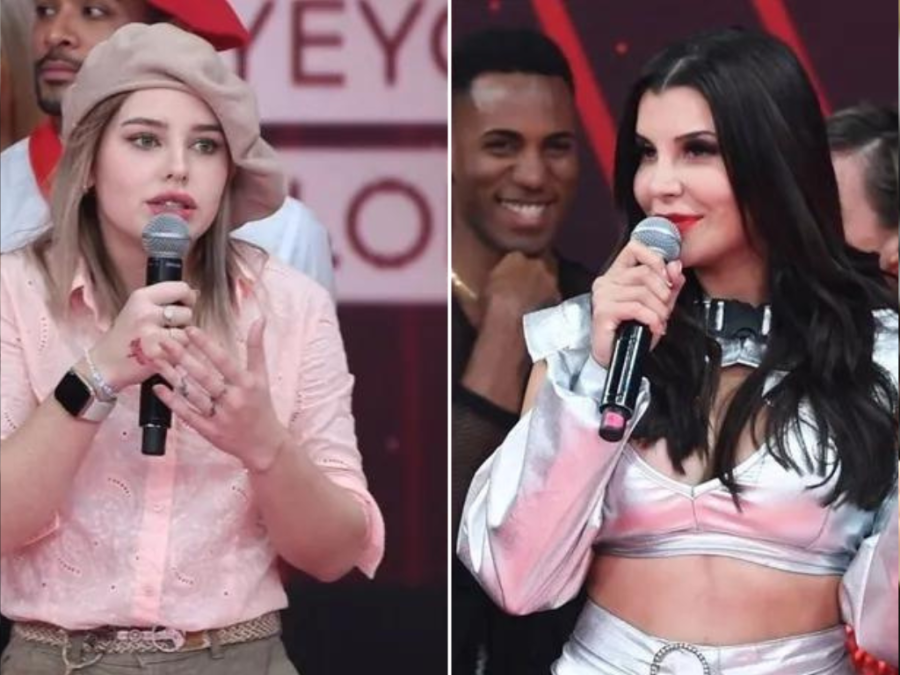 El video del cruce entre Charlotte Caniggia y Coti Romero en la pista del Bailando