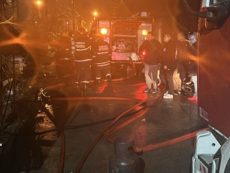 Se incendiaron tres casas en Ensenada