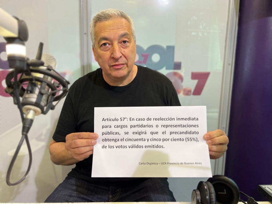 Raúl ”Turco” Cadáa: ”Pablo Nicoletti no podrá ser el Presidente de la UCR La Plata después de marzo; no sacó el 55%”