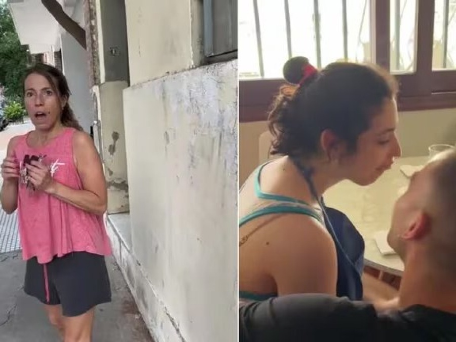 Volvió de sorpresa desde la India y la reacción de la familia causo revuelo en redes