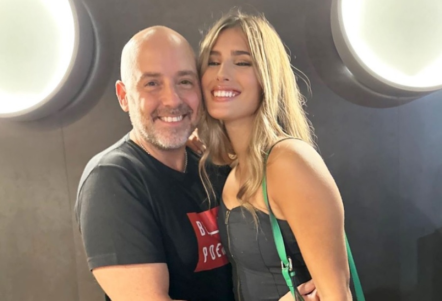 Julieta Poggio visitó la obra de José María Muscari y el director dejó entrever que le gustaría trabajar con ella