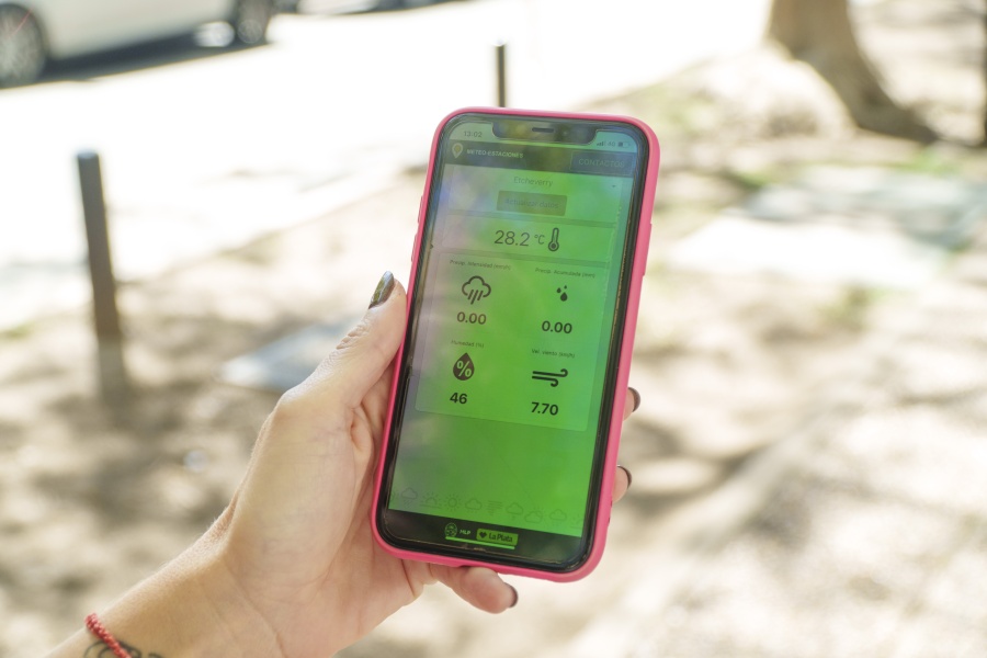 El Municipio de La Plata presentó la utilidad que tiene la App ”Clima MLP” para conocer las inclemencias del tiempo y arroyos
