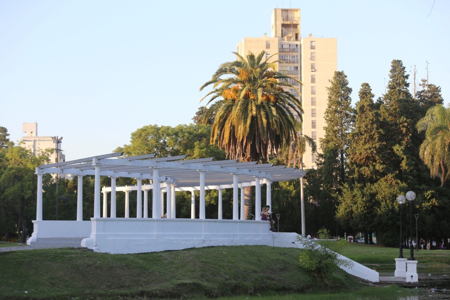El Parque Saavedra totalmente renovado: así fueron las tareas en el lago, los juegos, la glorieta y los baños
