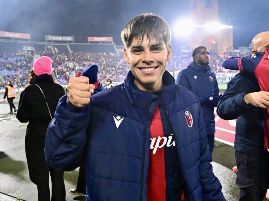 Bologna felicitó a Benjamín Domínguez por la convocatoria a la Selección Argentina