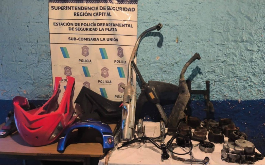 Clausura y detención en un taller de motos de City Bell