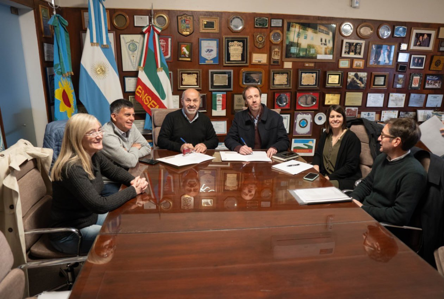 Secco anunció el traspaso de un terreno de la Provincia a la Municipalidad y se generará un espacio público parquizado