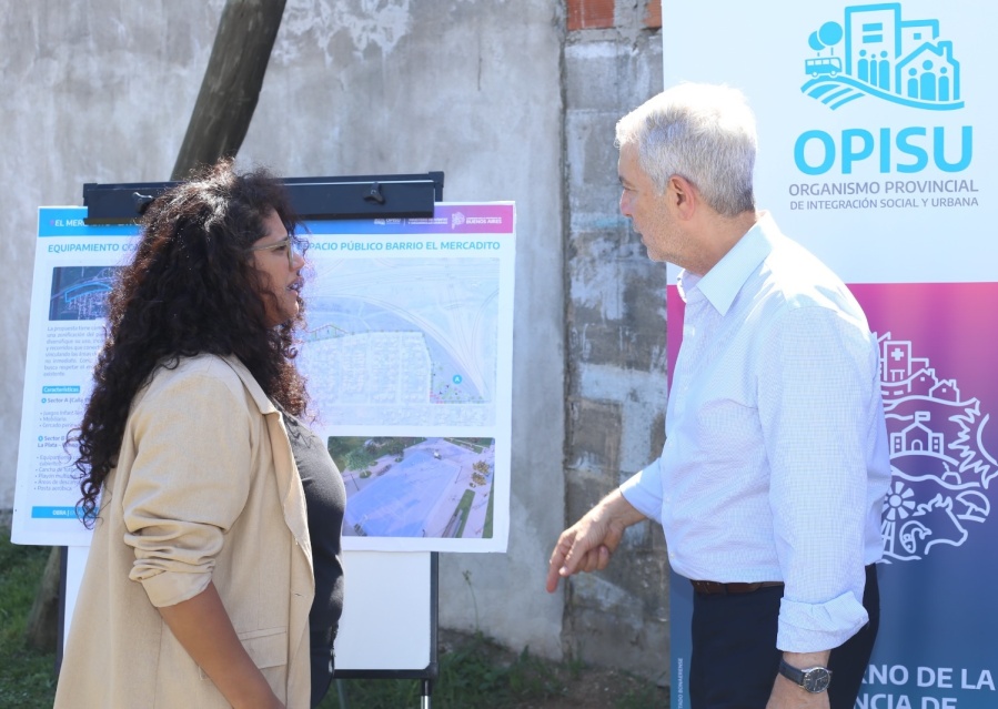 El 9 de diciembre comenzará la obra que le cambiará la cara a El Mercadito y Julio Alak apuesta a la revalorización de la 520