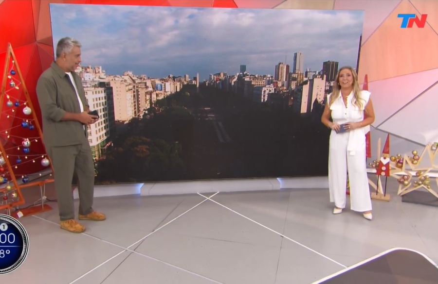 Tras la emotiva salida de Sergio Lapegüe, TN estrenó a su nueva dupla: ”Ella creía que no iba poder hablar”