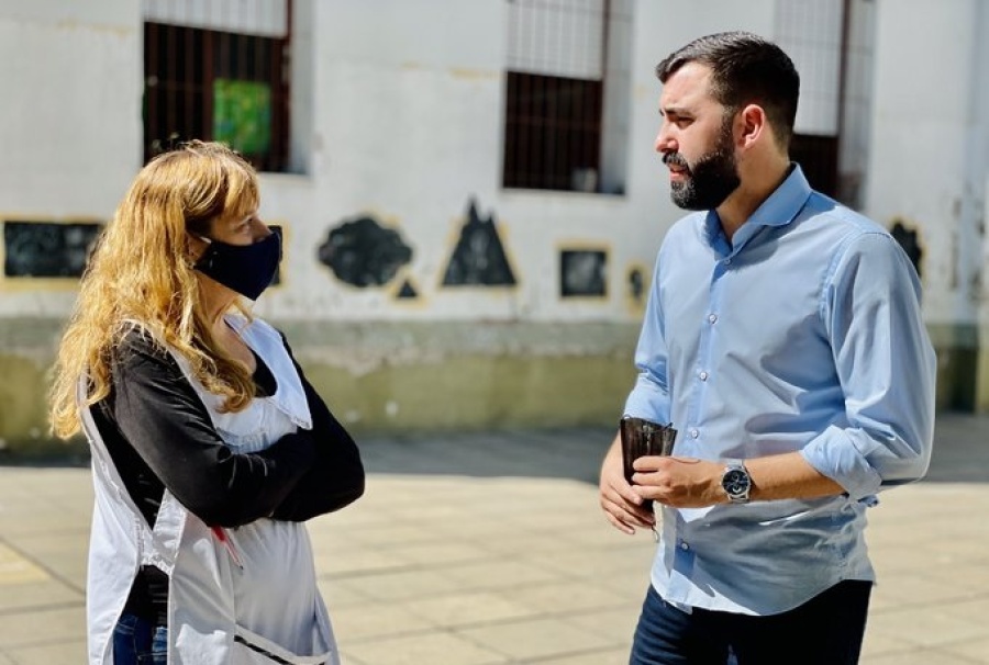 Morzone: ”La falta de gas en las escuelas es un tema recurrente en La Plata; tenemos que trabajar en conjunto con Provincia”