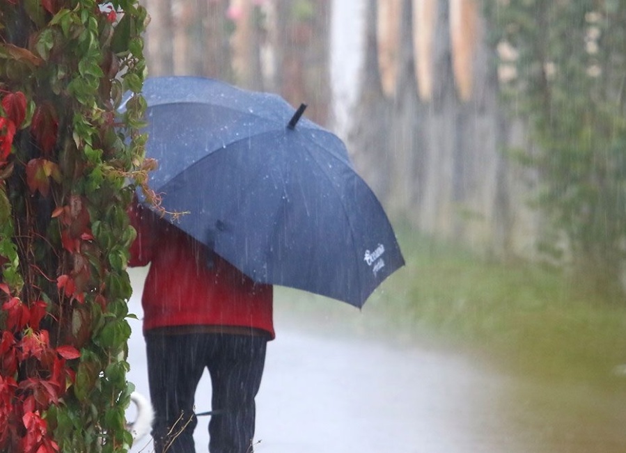 Alertaron por probable ”tiempo severo” de chaparrones y granizo en gran parte del país