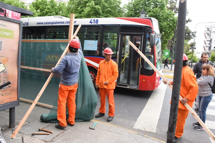 La Justicia falló a favor del municipio platense y se reinicia la renovación de las veredas de Avenida 7