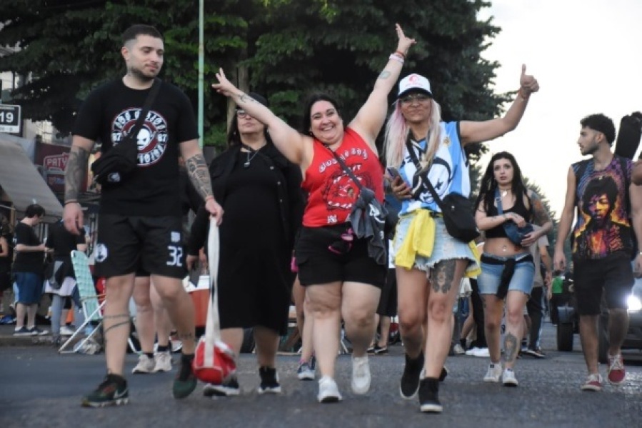 Operativo especial en La Plata por los recitales de Los Piojos: cortes de calle, atención sanitaria y despliegue policial